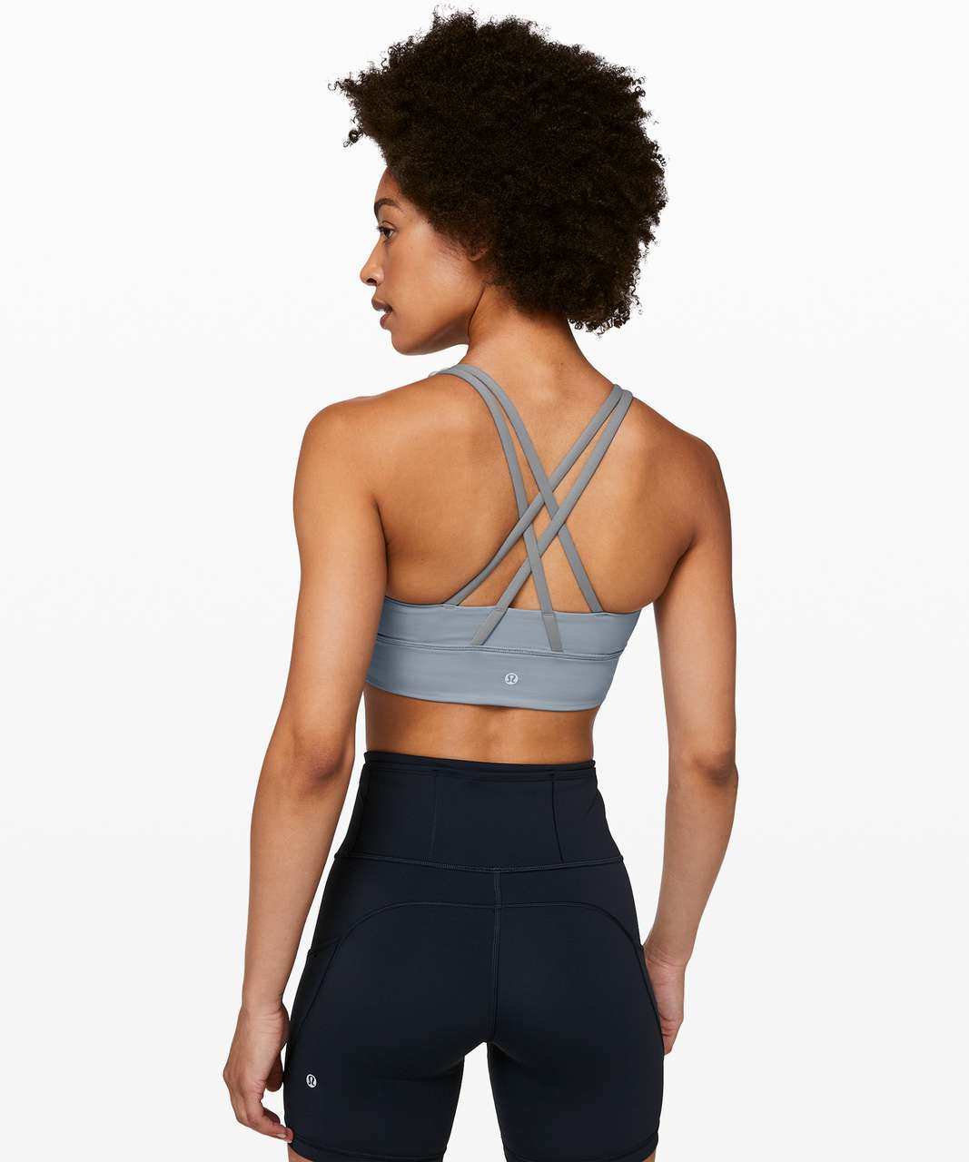 Lululemon Energy Bra Long Line Gray Size M - $40 (42% Off Retail) - From  Sidney