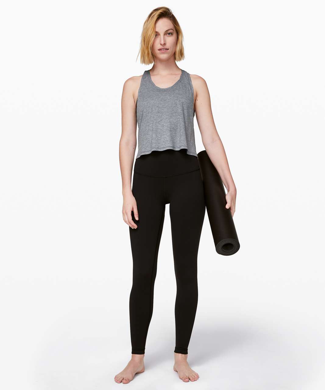 Lululemon Wild Wish Tank - Heathered Solar Grey