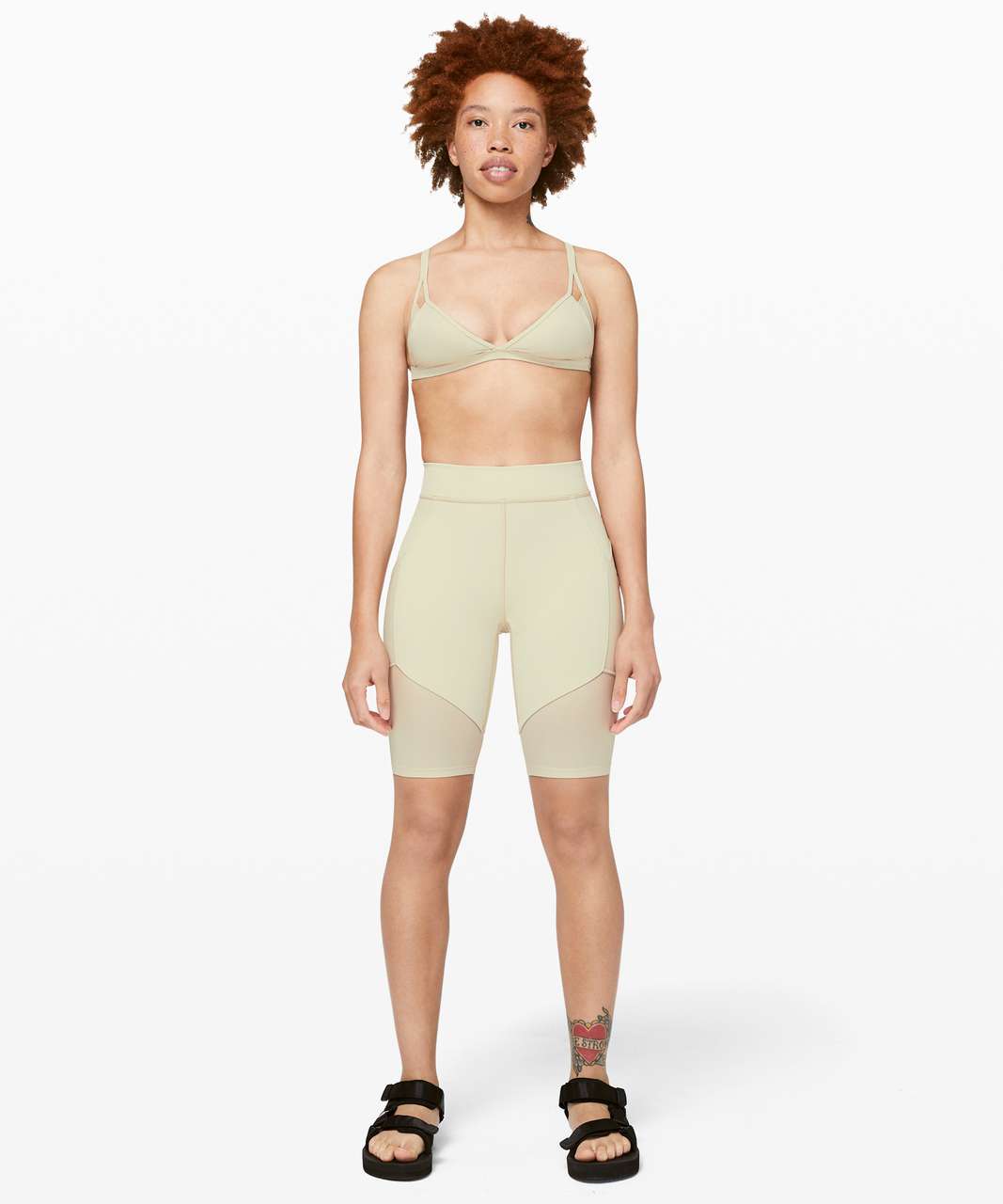 Lululemon Kuka Short 10" *lululemon lab - White Tan