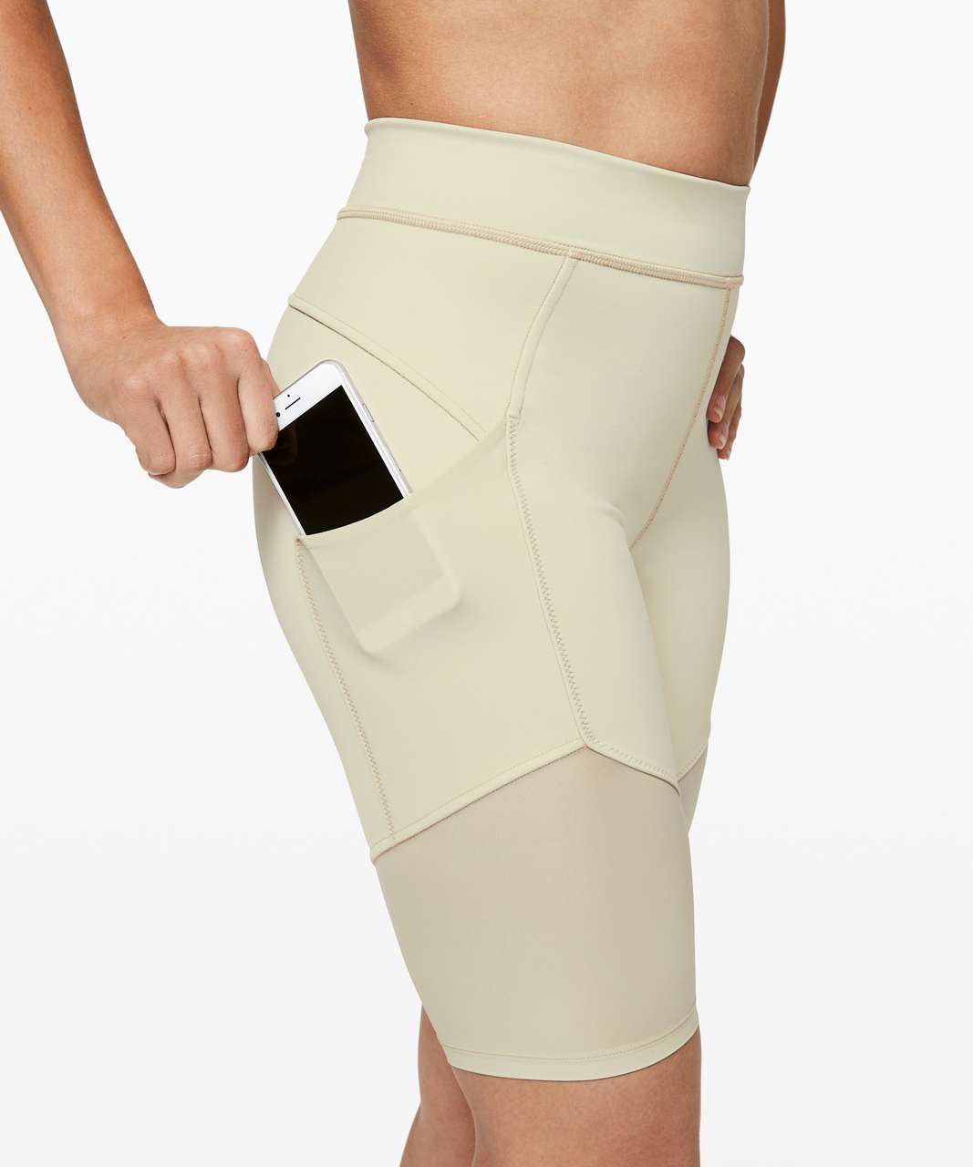 Lululemon Kuka Short 10" *lululemon lab - White Tan