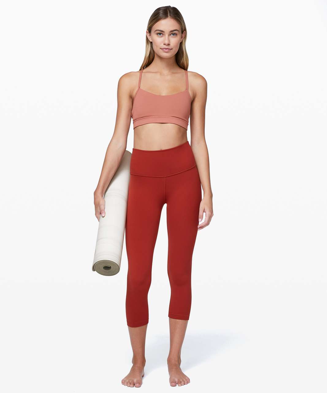 Lululemon Align Crop *21" - Cayenne