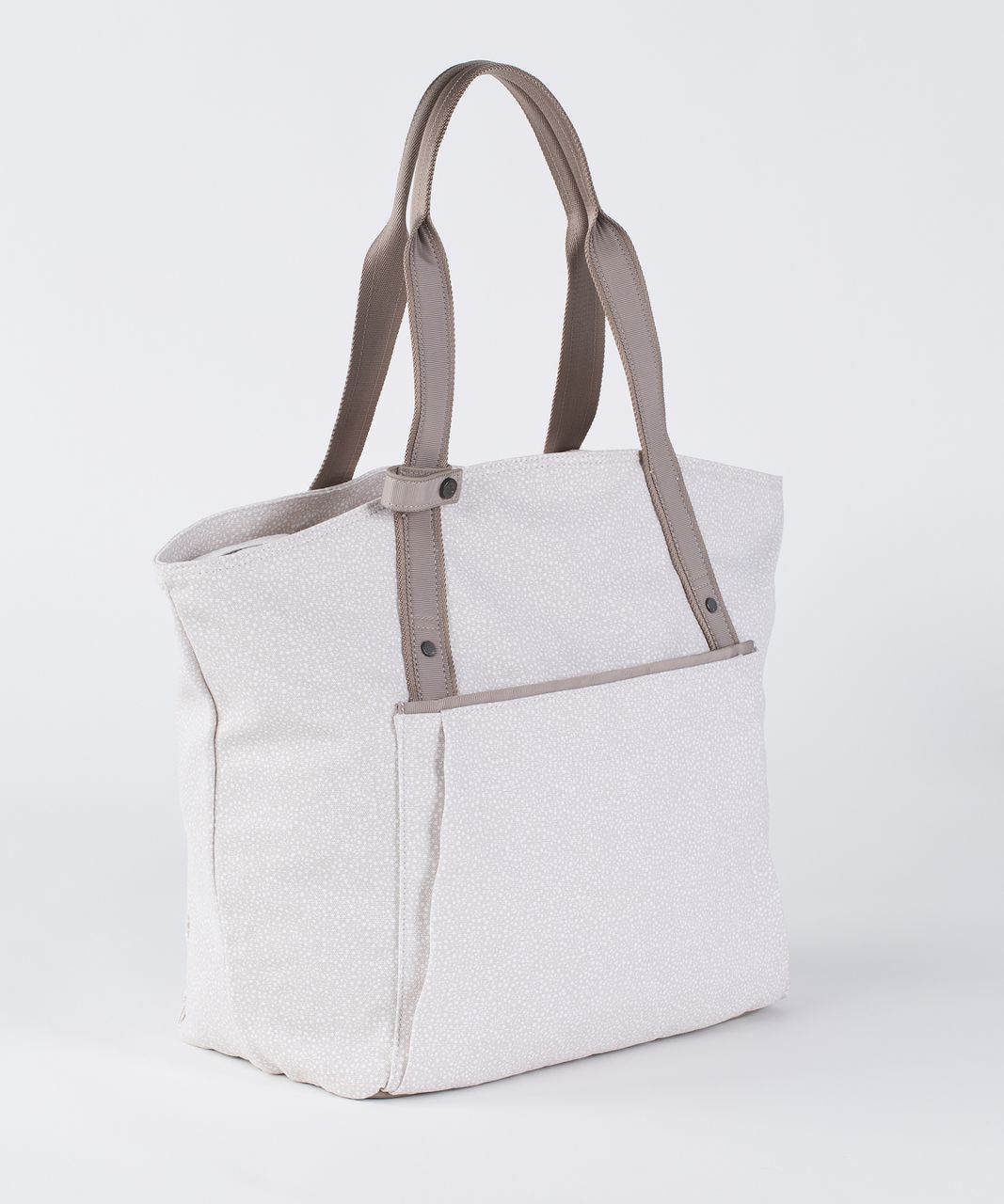 Lululemon Live Free Tote - Freckle Flower Dune White