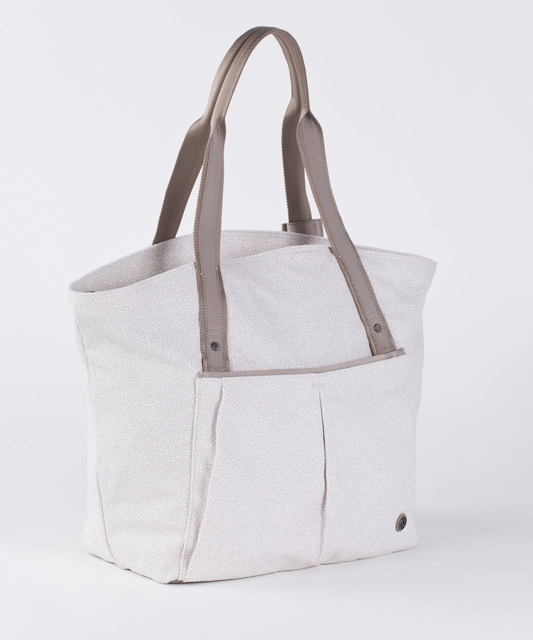 Lululemon Live Free Tote - Freckle Flower Dune White