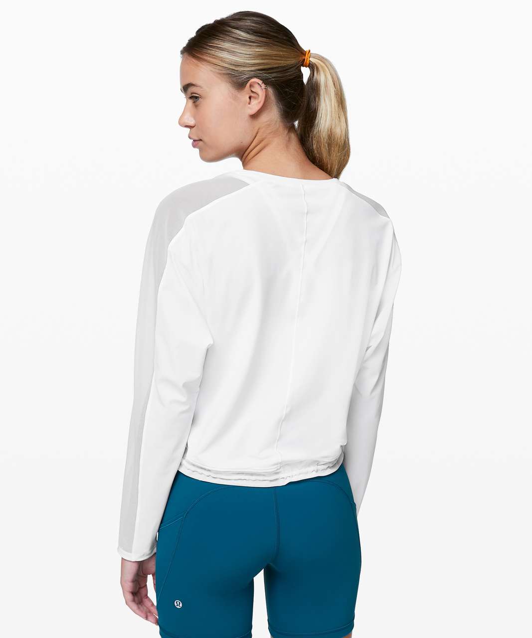 Lululemon Reach for the Run Long Sleeve - White