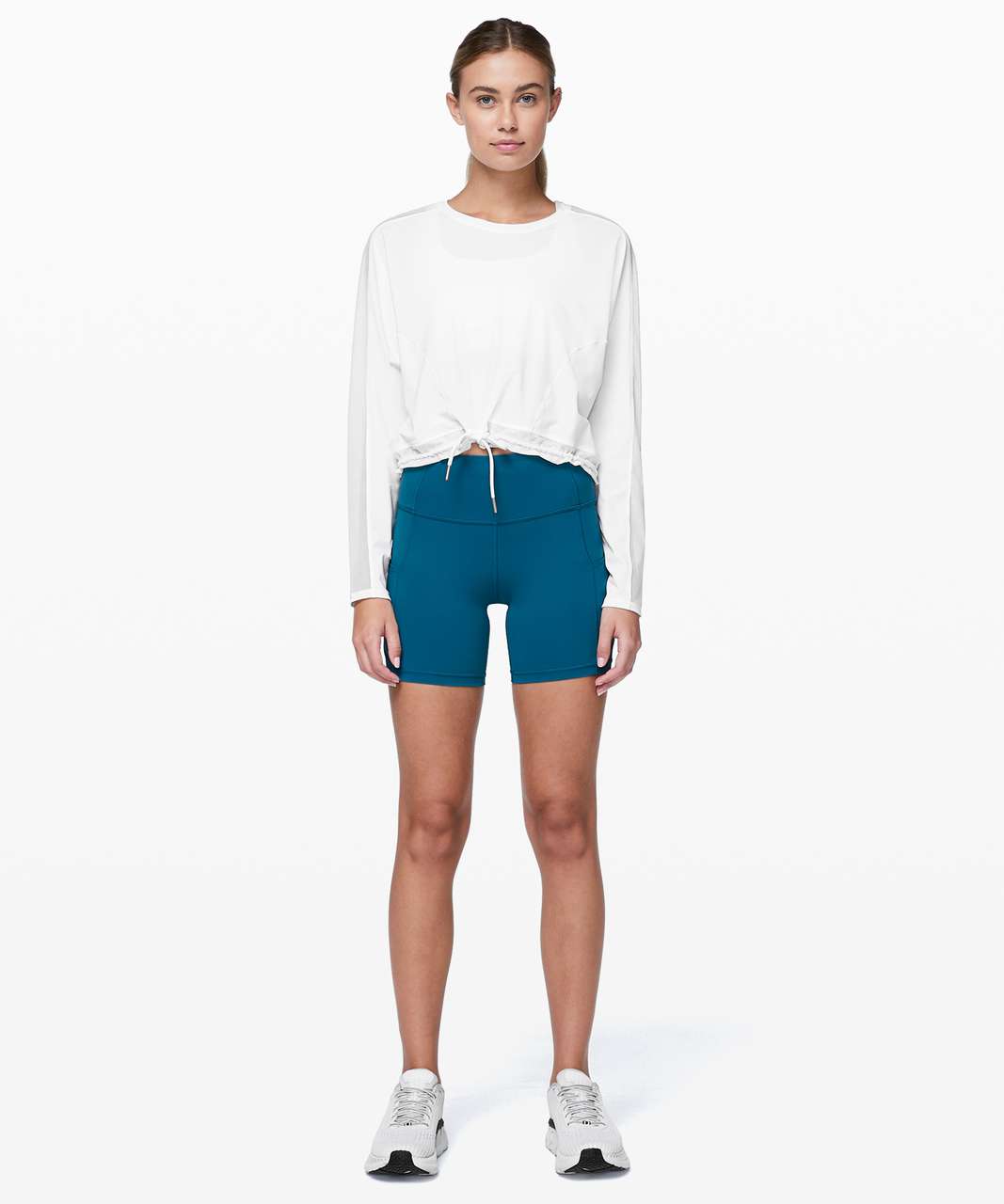 Lululemon Reach for the Run Long Sleeve - White