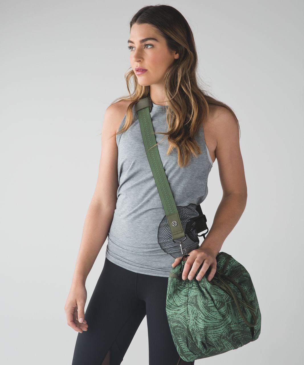 Lululemon Diversity Bag - Mini Wavy Desert Olive Fatigue Green - lulu ...