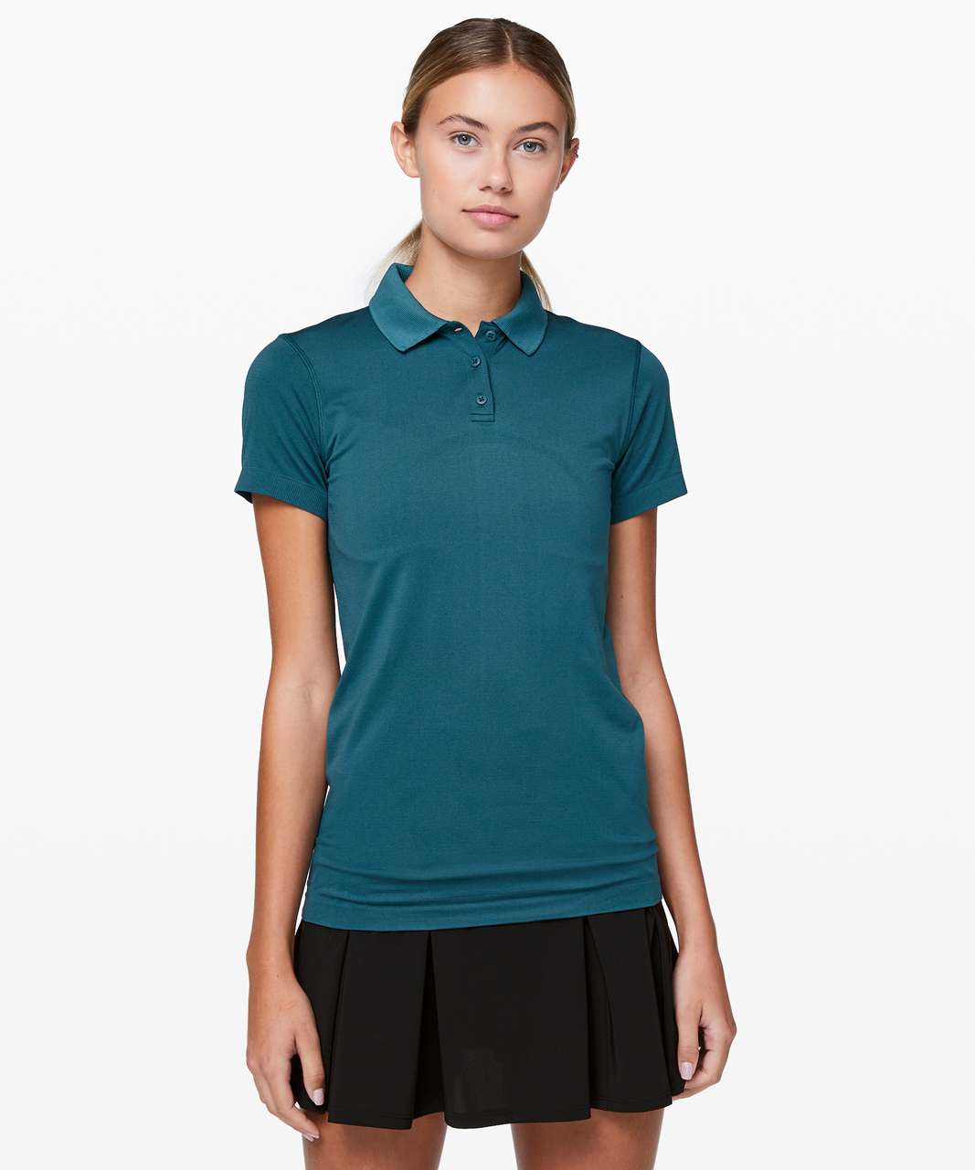 Lululemon Swiftly Speed Polo - Bermuda Teal / Bermuda Teal