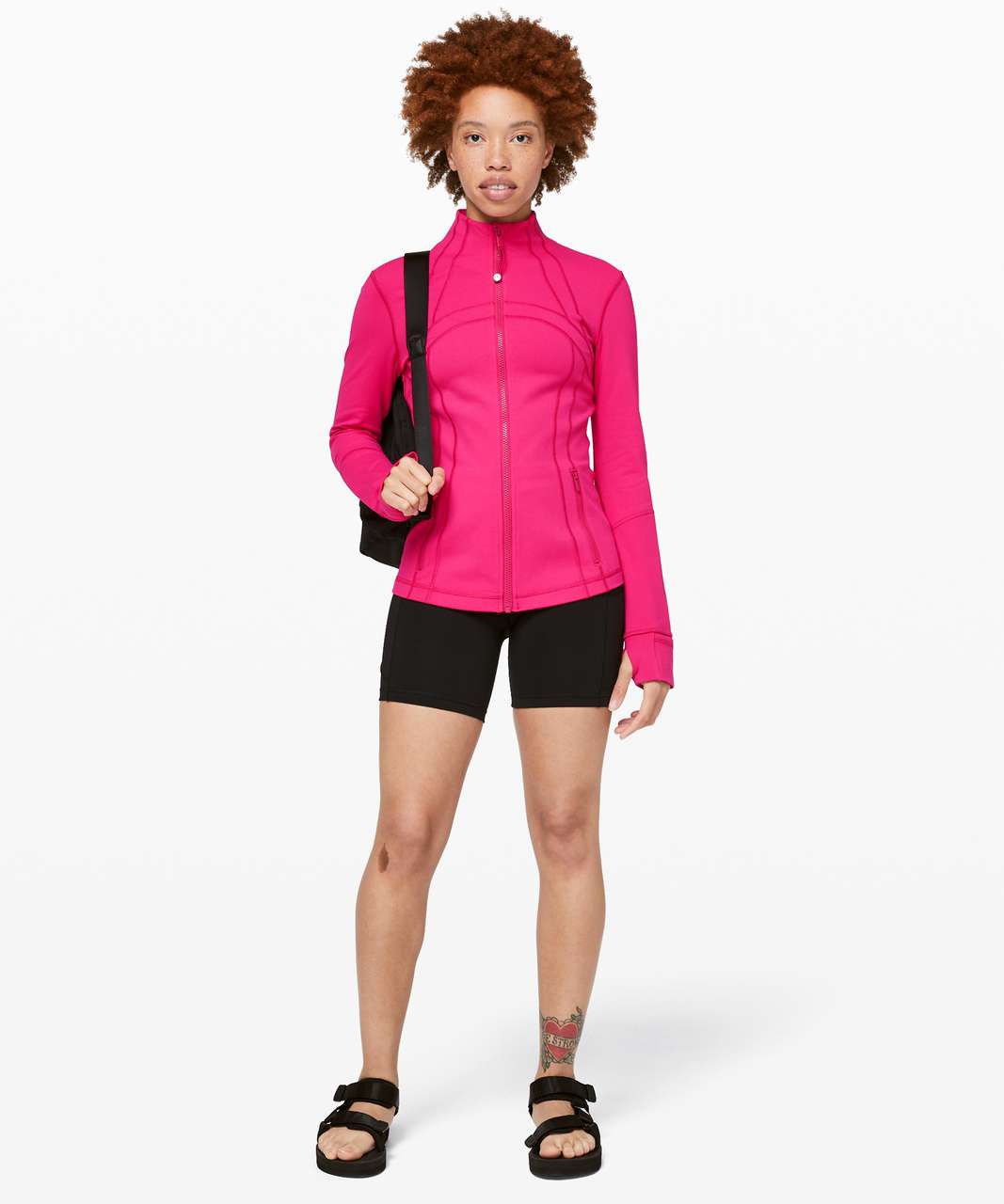 LULULEMON DEFINE JACKET LUON~FLUSH PINK~SZ 8~NWT~USPS SHIP