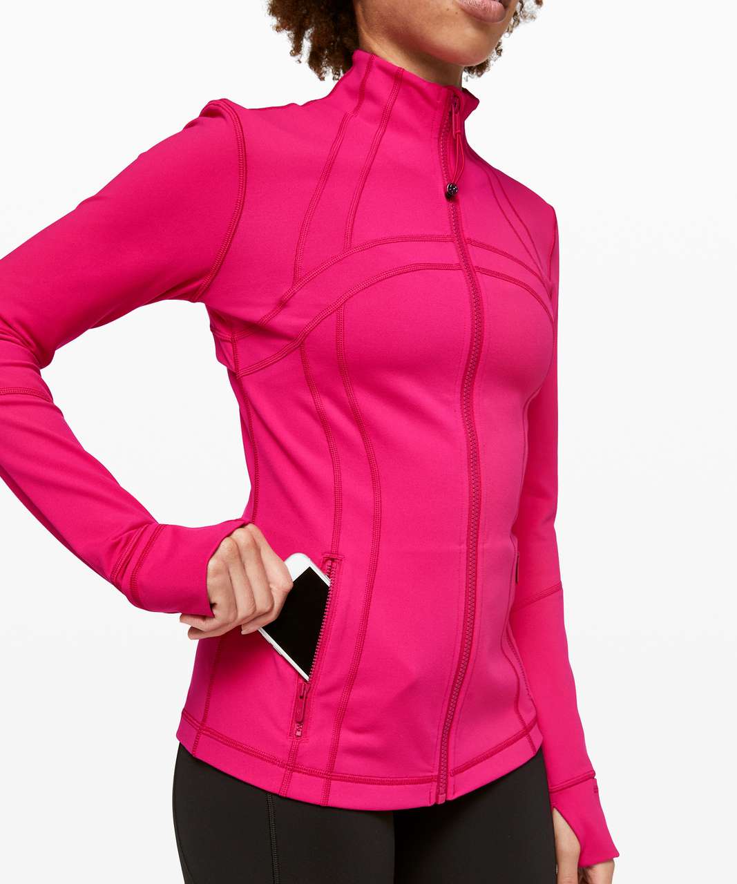 LULULEMON DEFINE JACKET LUON~FLUSH PINK~SZ 8~NWT~USPS SHIP