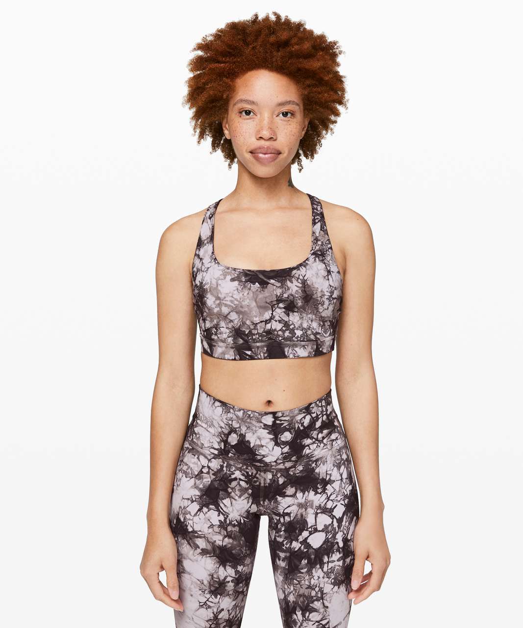 Lululemon Energy Bra - Dual Shibori Iced Iris Mystique Moonwalk