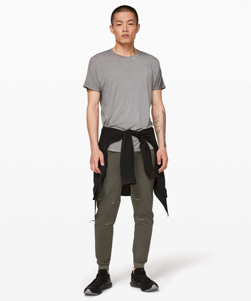 Lululemon Diffract Jogger *lululemon lab - Sage / Black