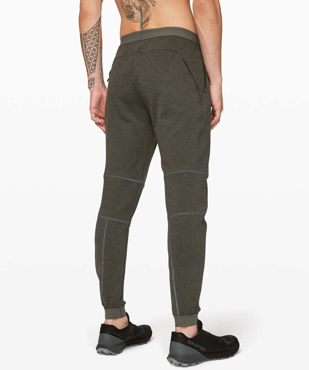 Lululemon Diffract Jogger *lululemon lab - Sage / Black