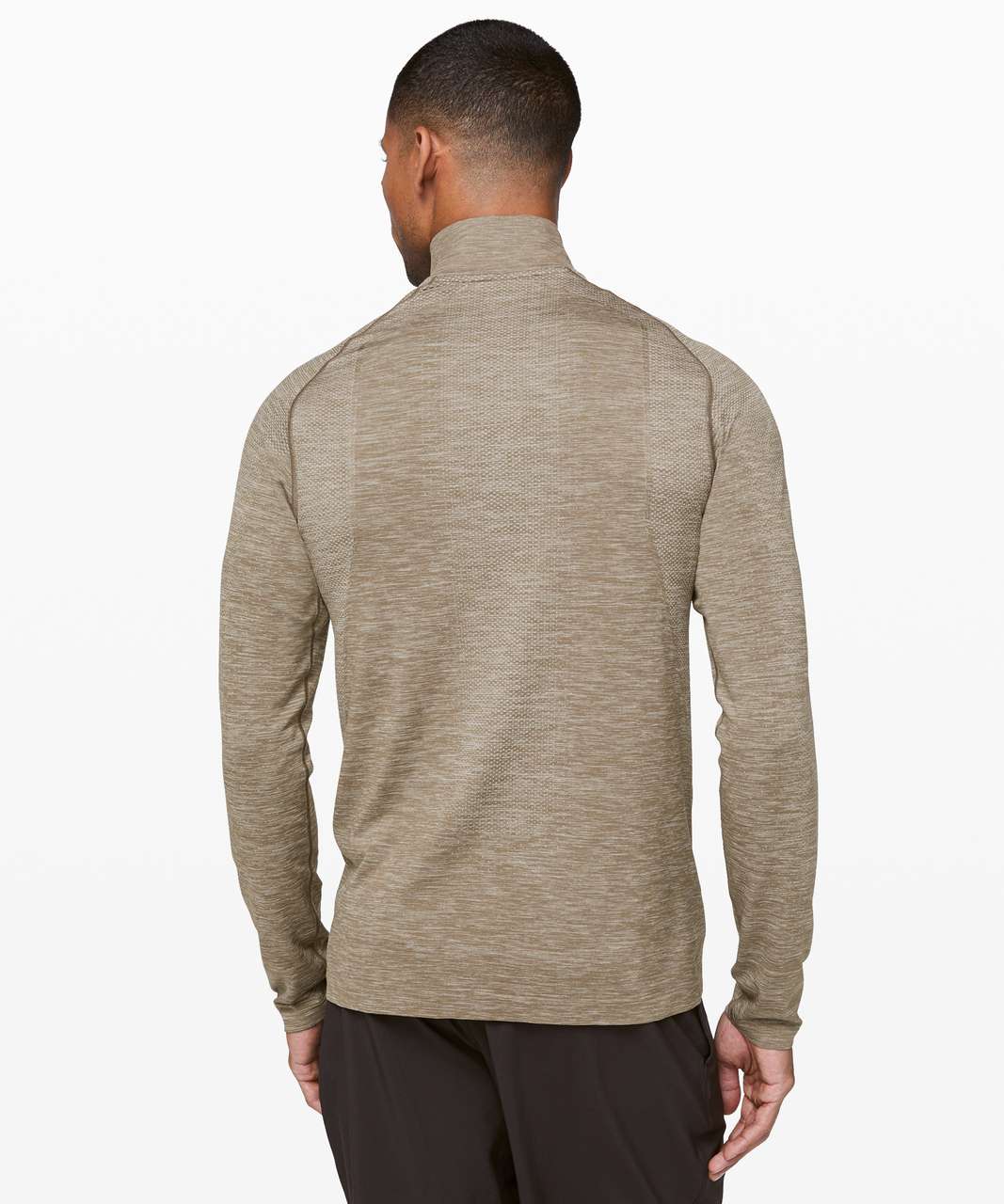 Lululemon Metal Vent Tech 1/2 Zip - White / Tawny