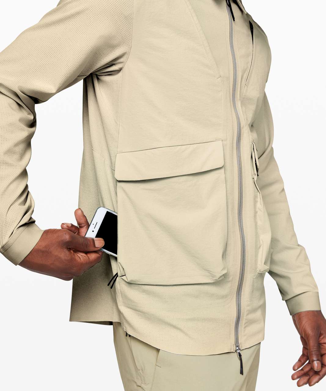 Lululemon Eurus Shirt Jacket *lululemon lab - White Tan