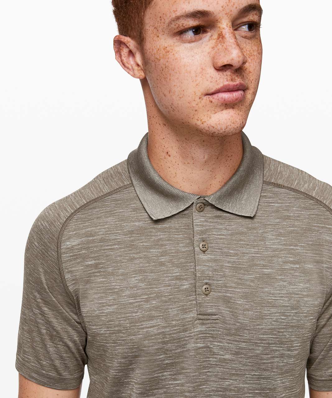 Lululemon Metal Vent Tech Polo - White / Tawny