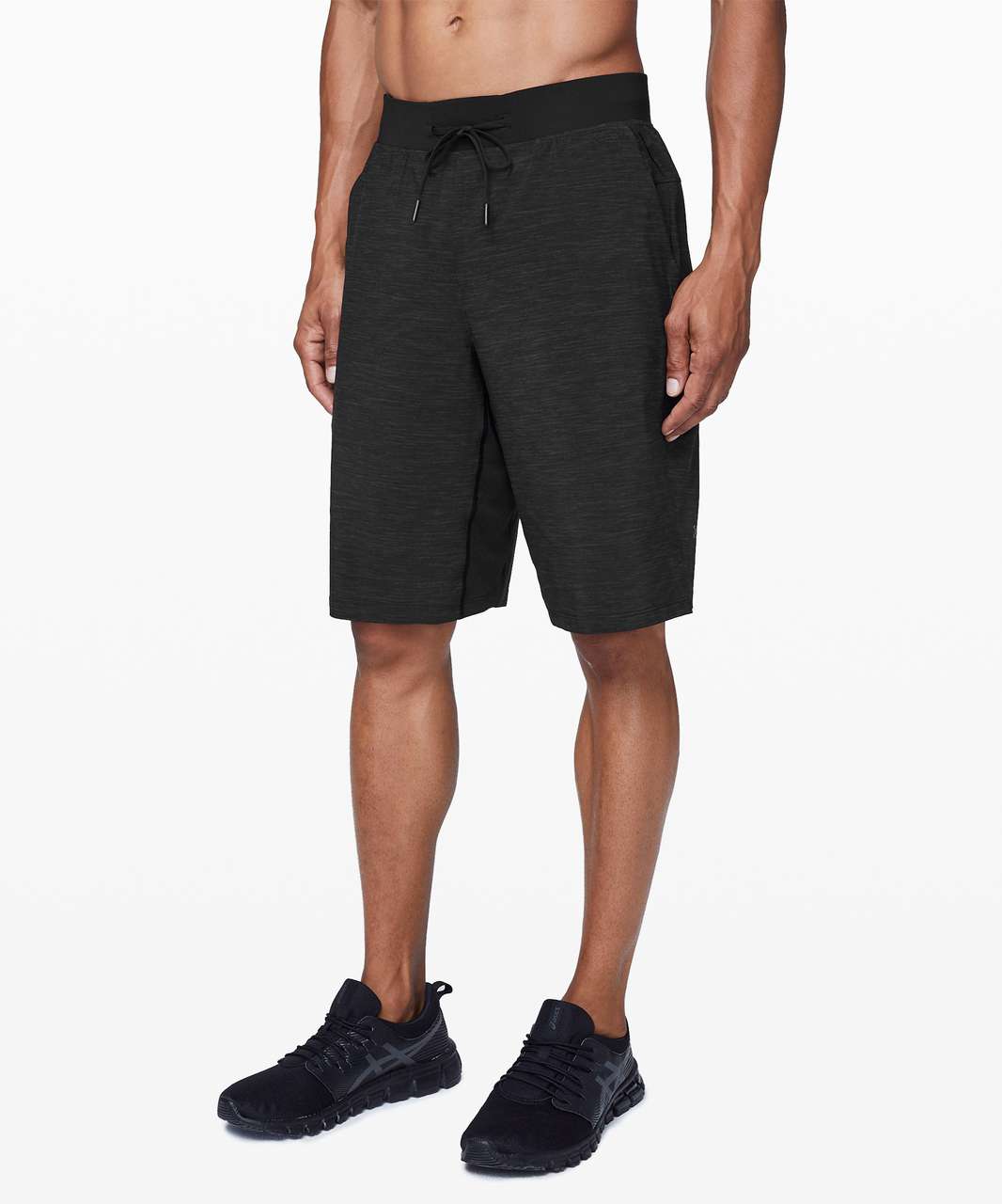 Lululemon T.H.E. Short 11 *Liner - Heather Allover Deep Coal Black - lulu  fanatics