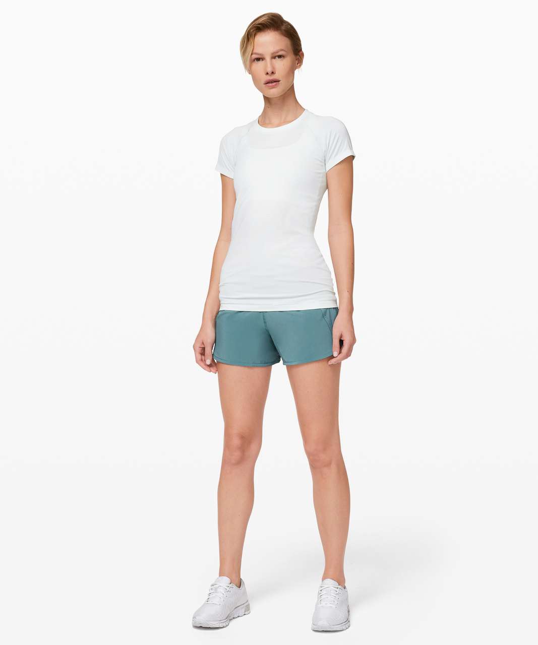 Lululemon Run Times Short II *4" - Aquatic Green