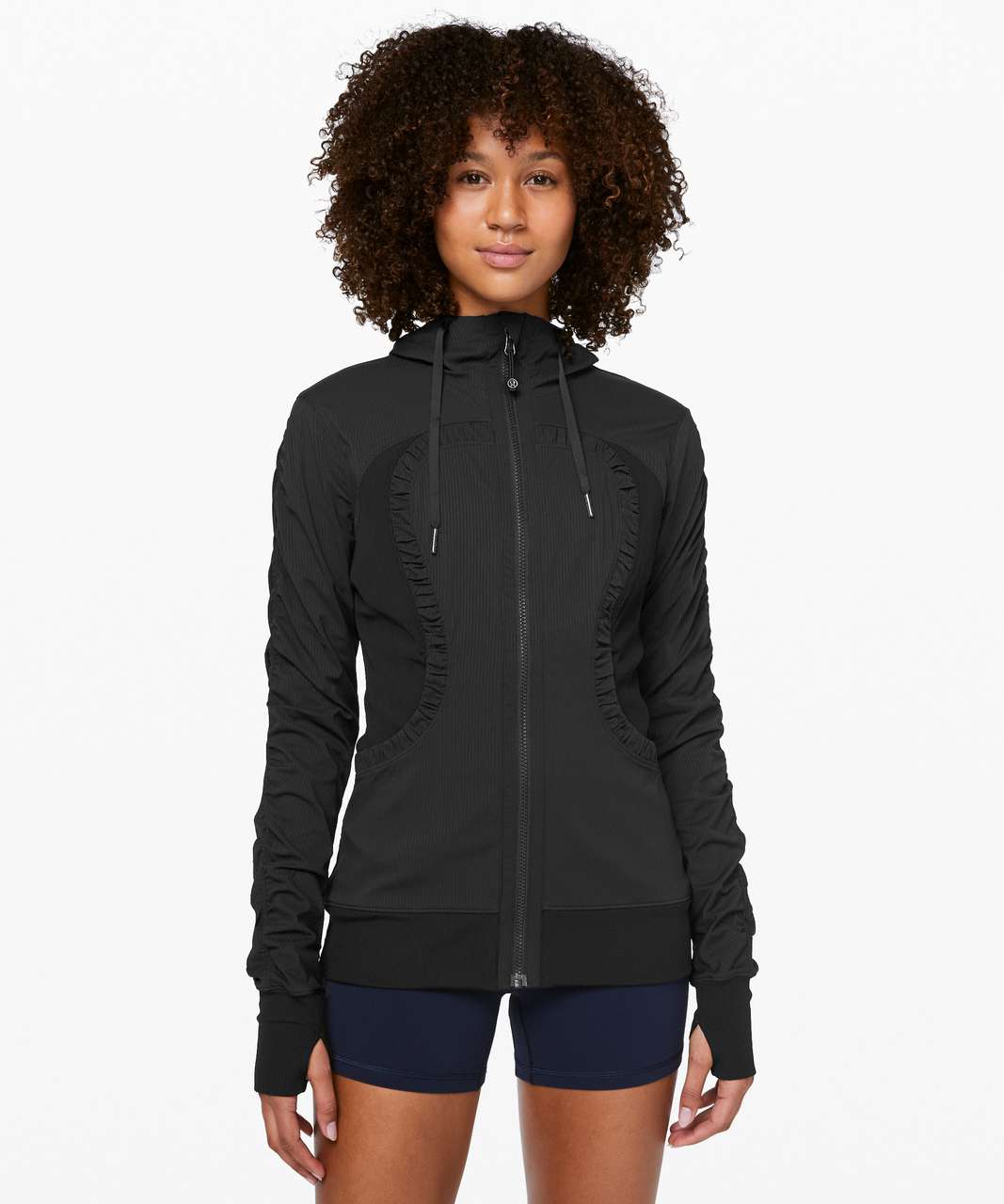 Lululemon Dance Studio Jacket III - Black / Heathered Black