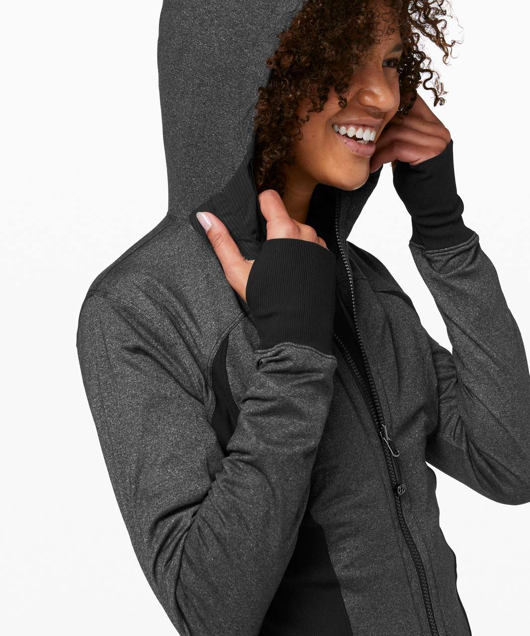 Lululemon Dance Studio Jacket III - Black / Heathered Black