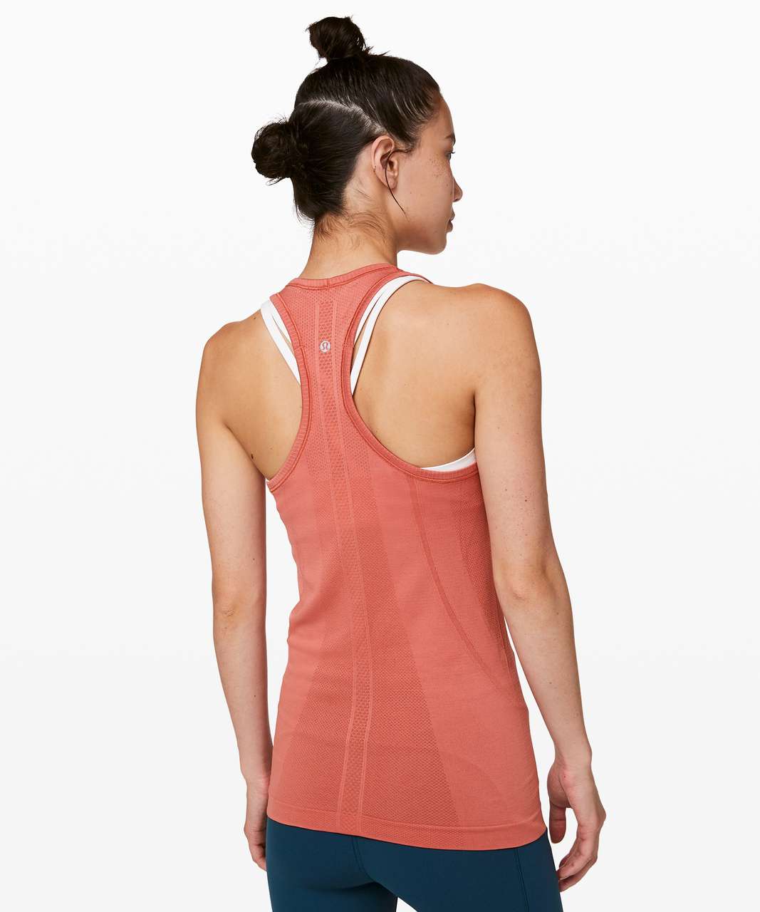 Lululemon Swiftly Tech Racerback - Rustic Coral / Rustic Coral