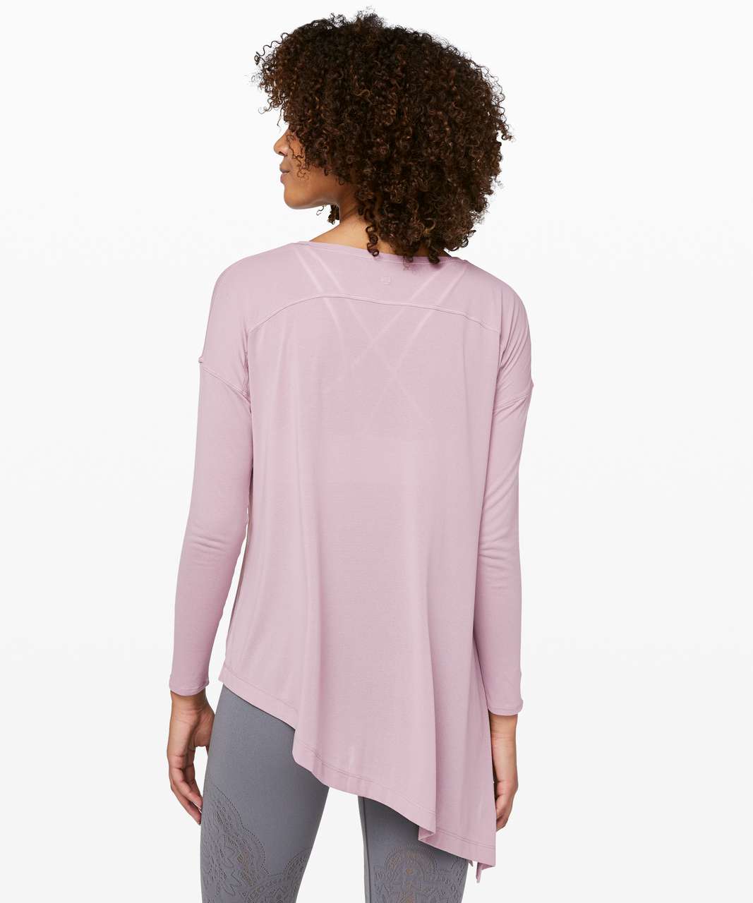 Lululemon To The Point Long Sleeve *Mist - Smoky Blush