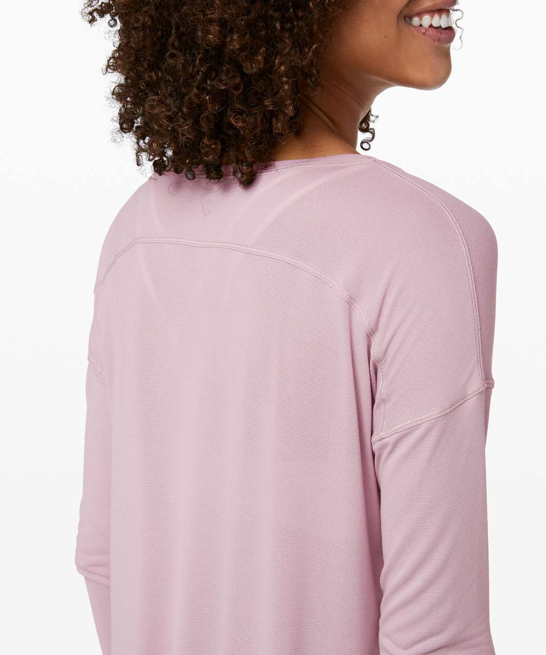 Lululemon To The Point Long Sleeve *Mist - Smoky Blush