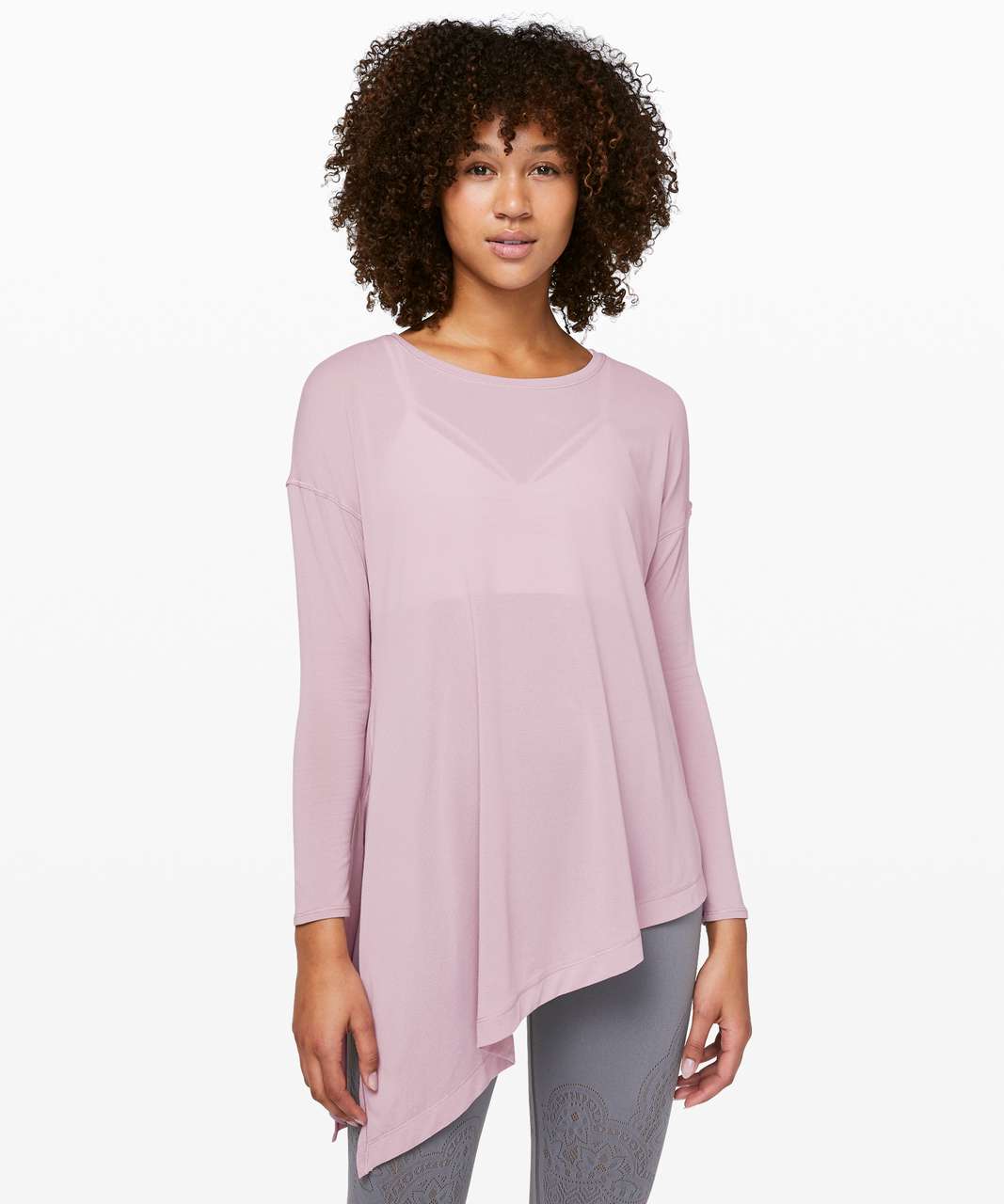 Lululemon Close to Crossing Long Sleeve *Rulu - Space Dye Camo Plumful  Smoky Blush - lulu fanatics