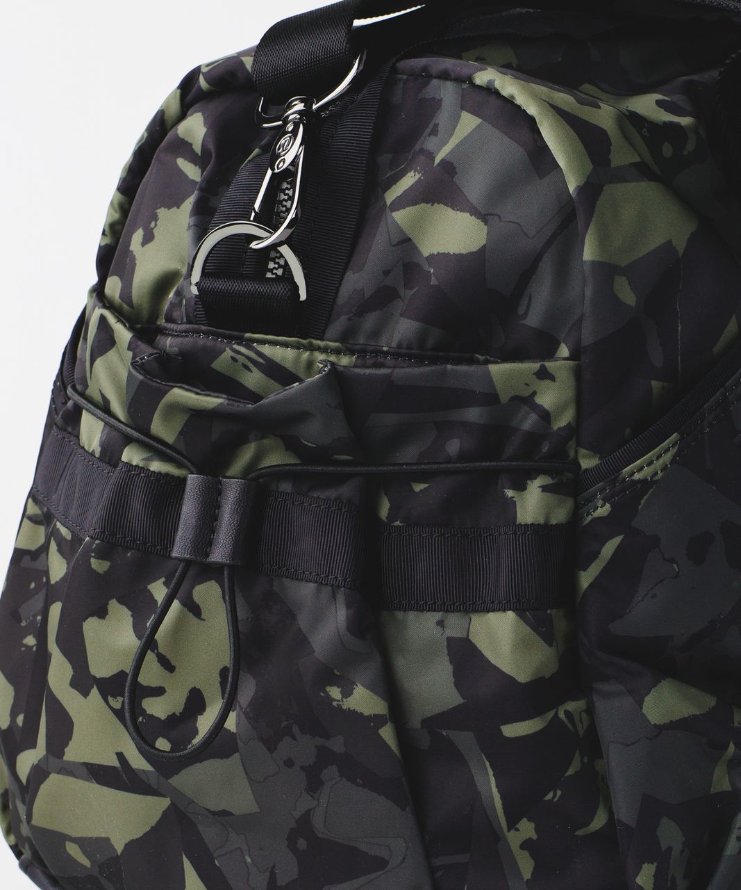 Lululemon Extra Mile Duffel - Pop Cut Fatigue Green Black