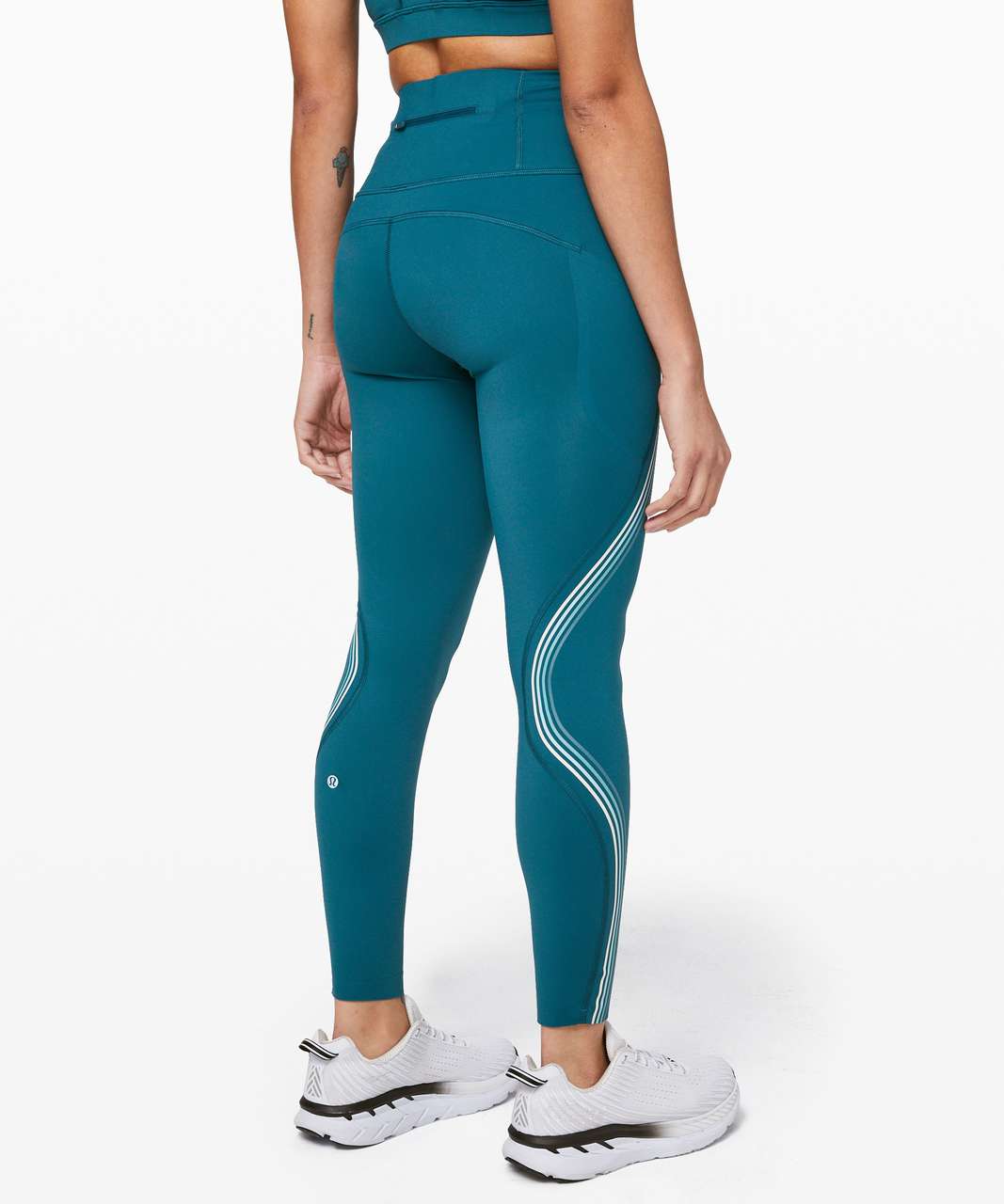 Lululemon Speed Light Tight 25" - Bermuda Teal / Tidal Teal