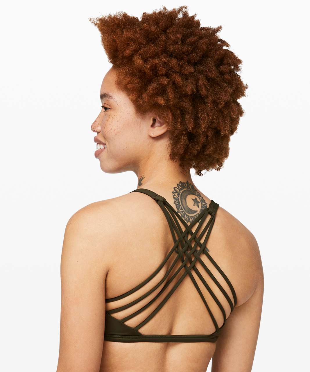 Lululemon Free To Be Bra (Wild) - Dark Olive