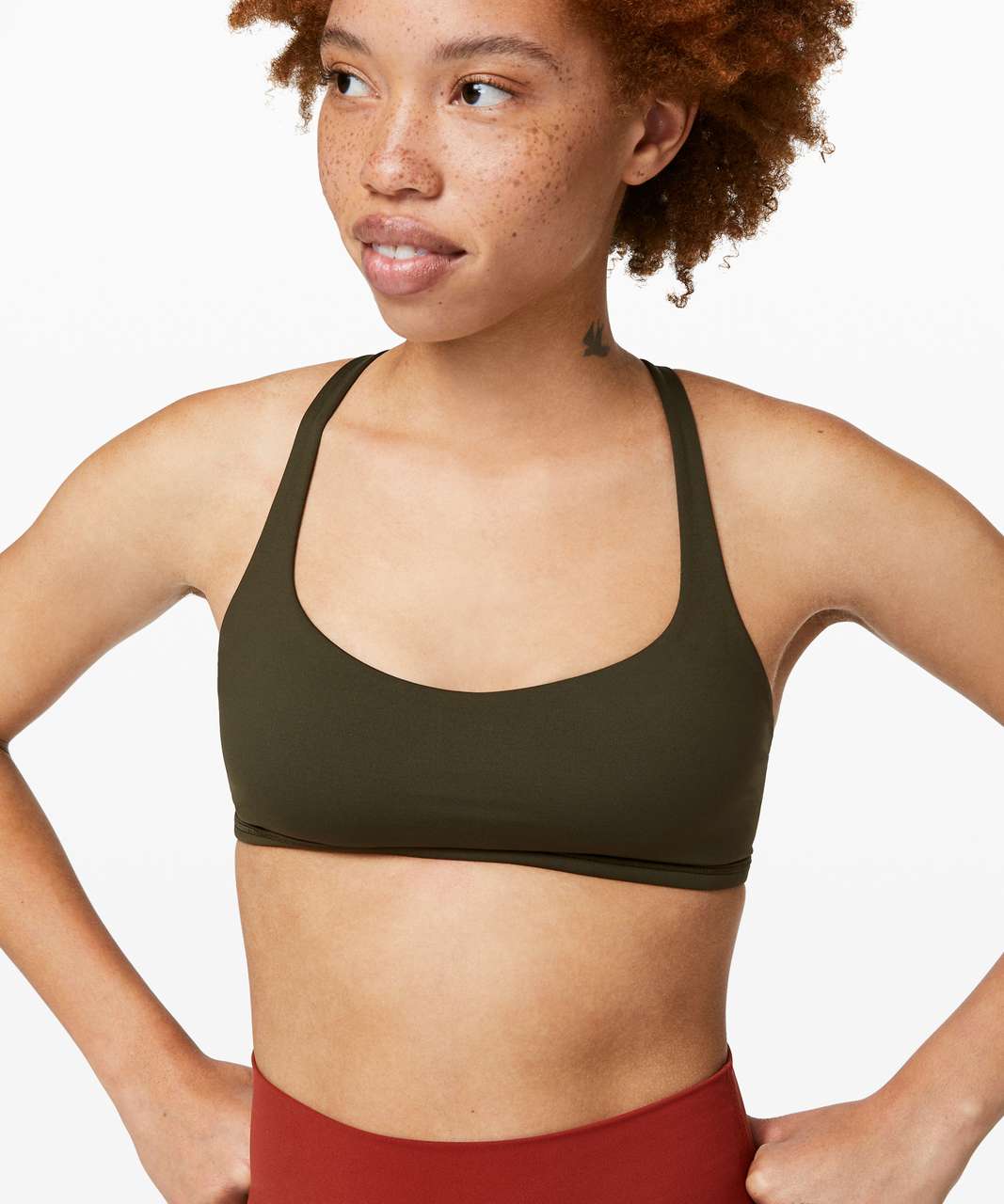 Lululemon Free To Be Bra *Wild Size 8 Incognito Camo Multi Grey