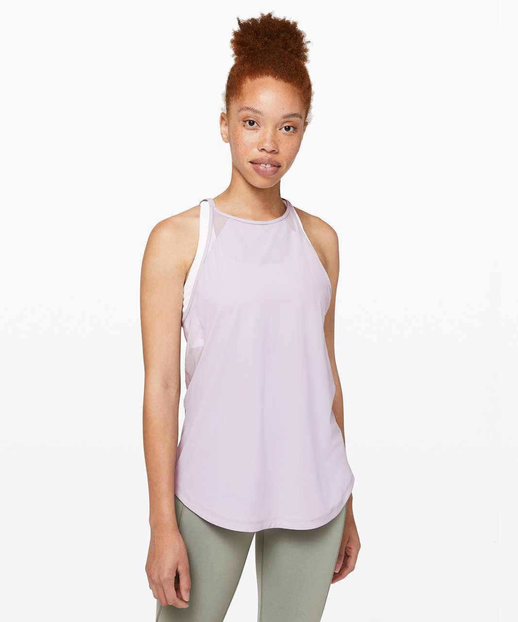 Lululemon Run Off-Route Tank - Iced Iris - lulu fanatics