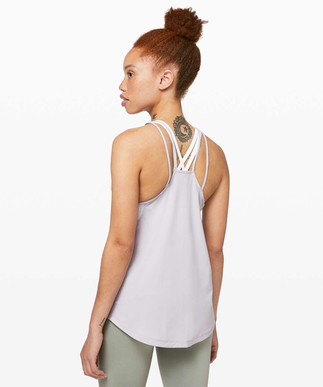 lululemon run off route tank