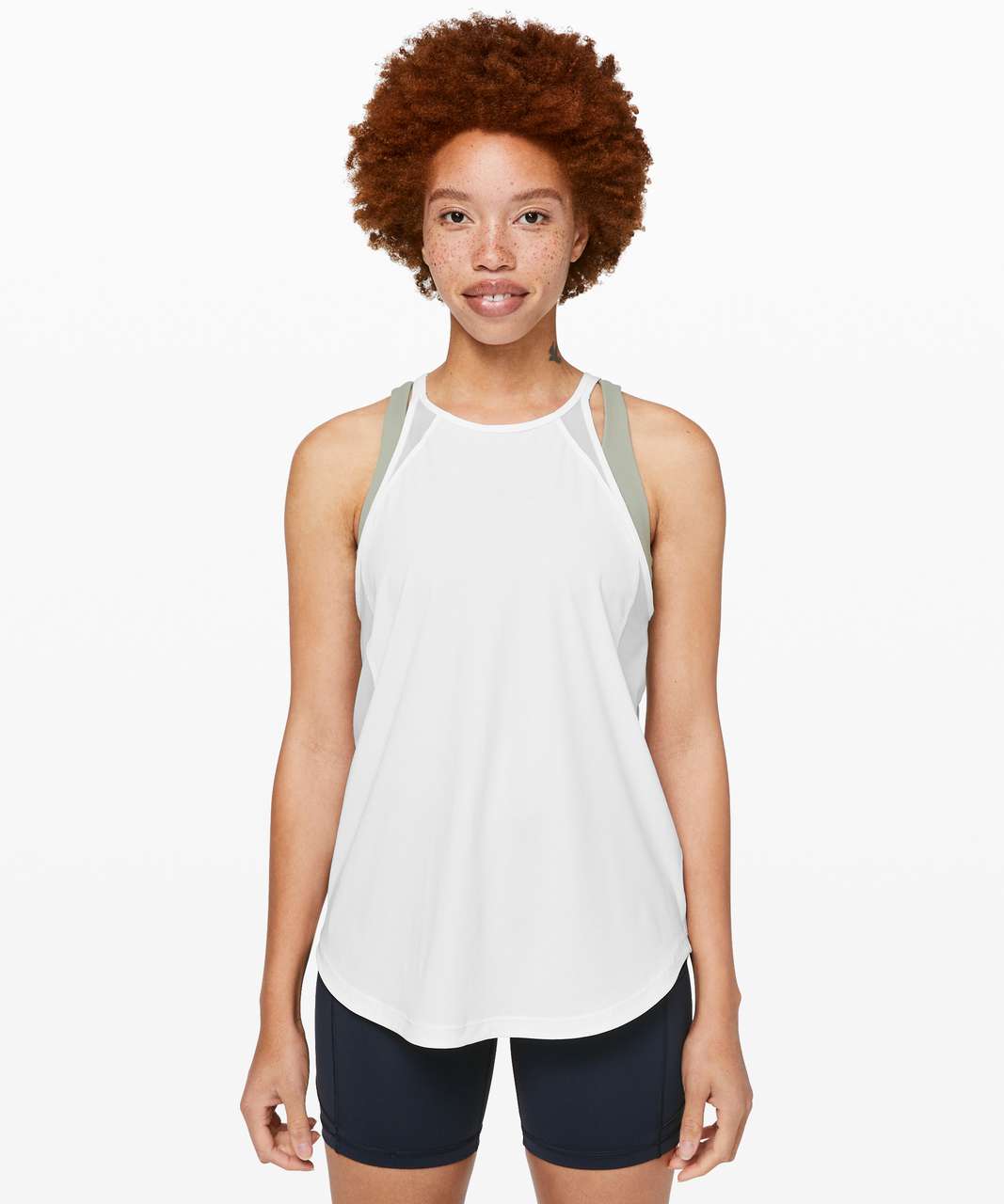 Lululemon Run Off-Route Tank - White (Second Release)