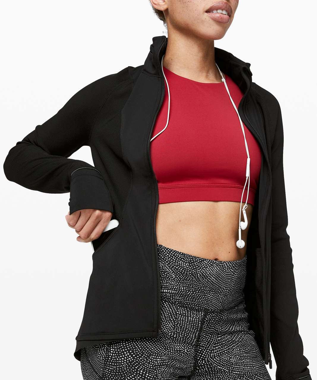 Lululemon Far and Free Jacket - Black