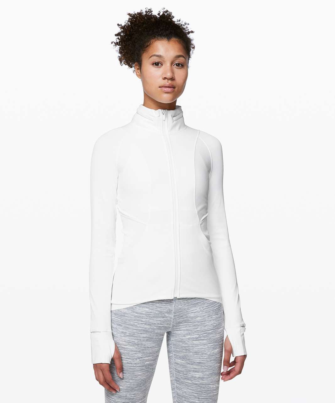 Lululemon Define Jacket *Ribbed - White - lulu fanatics