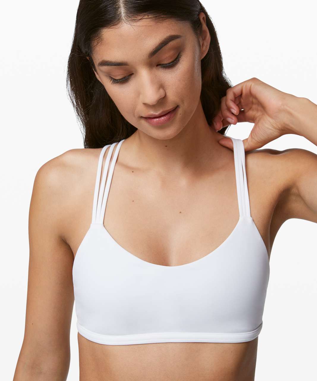 Lululemon Love Knot Bra - White - lulu fanatics