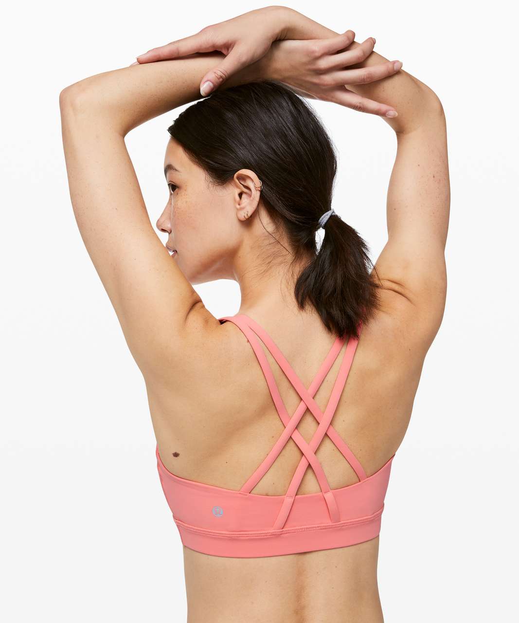 Lululemon Energy Bra - Light Coral - lulu fanatics