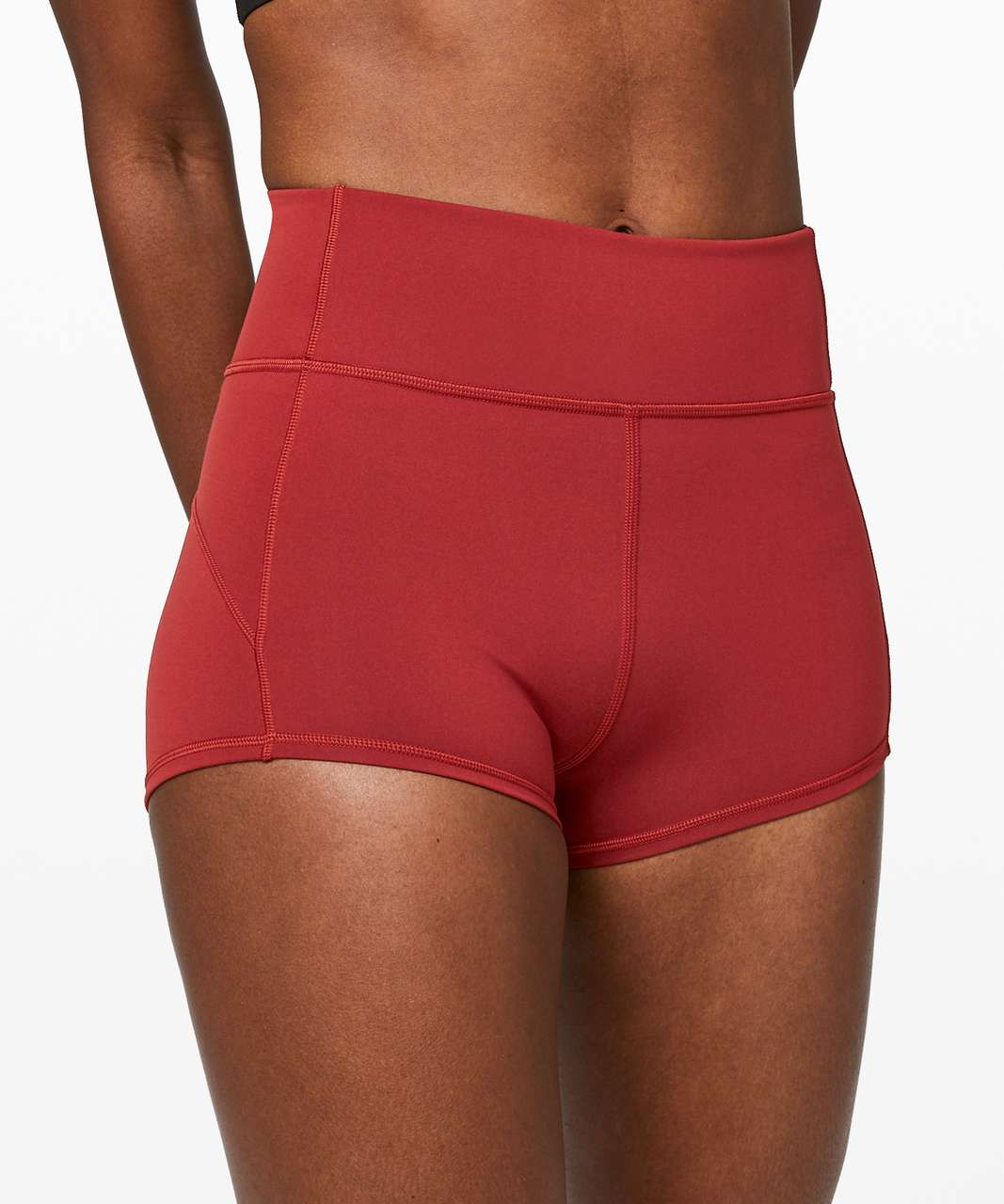 Lululemon In Movement Short *Everlux 2.5" - Cayenne