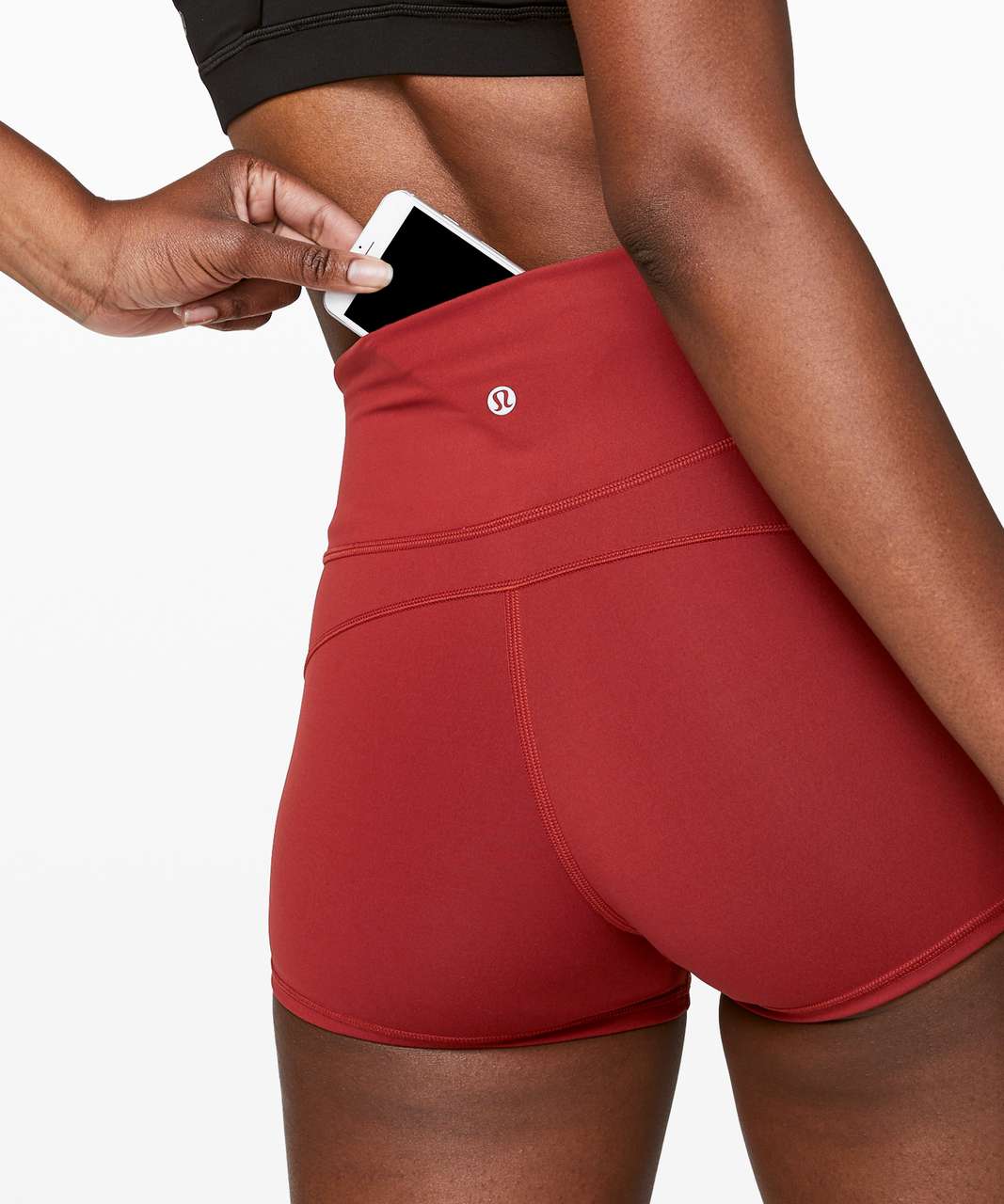 Lululemon In Movement Short *Everlux 2.5" - Cayenne