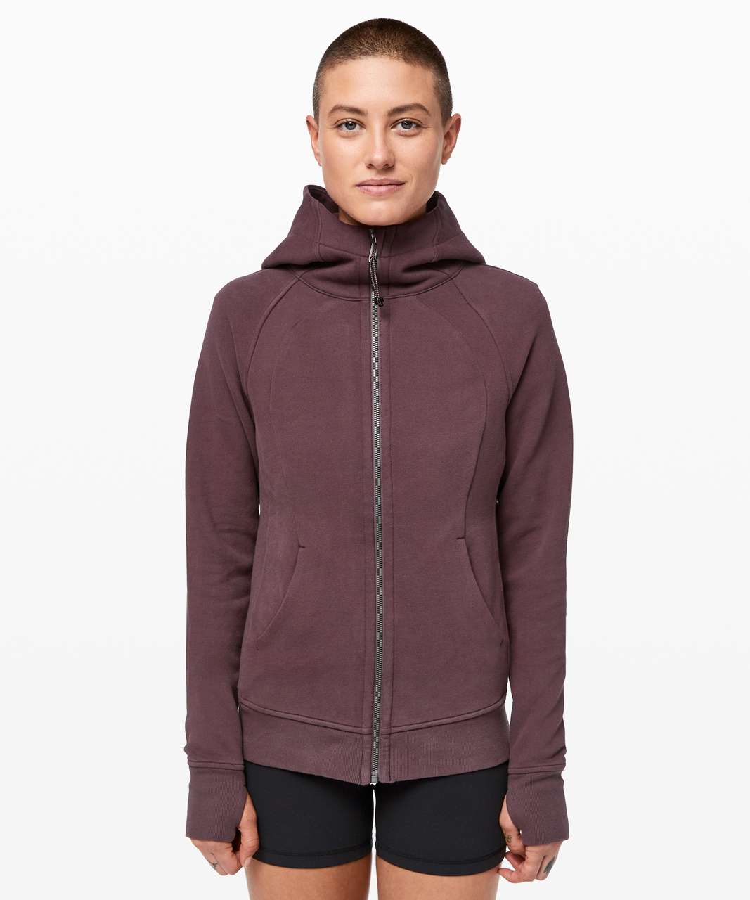 Lululemon Scuba Hoodie *Light Cotton Fleece - Heathered Cherry Tint - lulu  fanatics