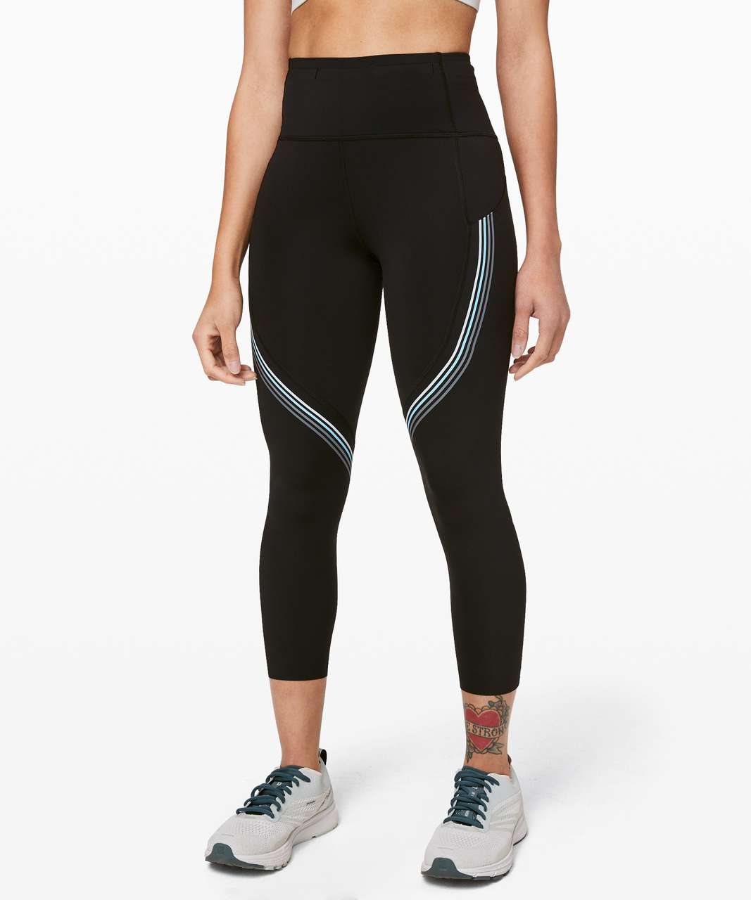 Lululemon Speed Limit 23 Womens Yoga Leggings Stretch Fitness