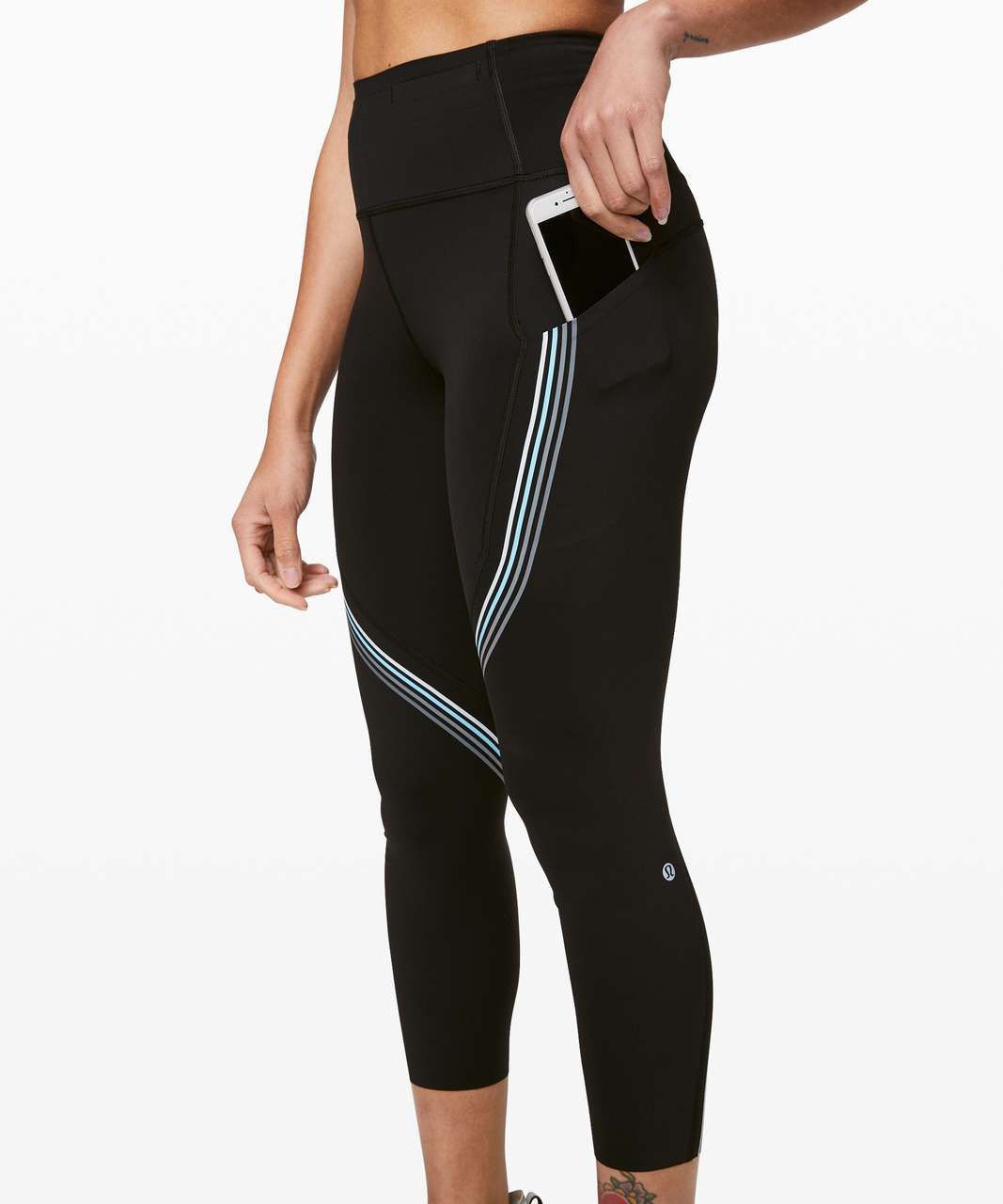 Lululemon Speed Limit Crop 23" - Black