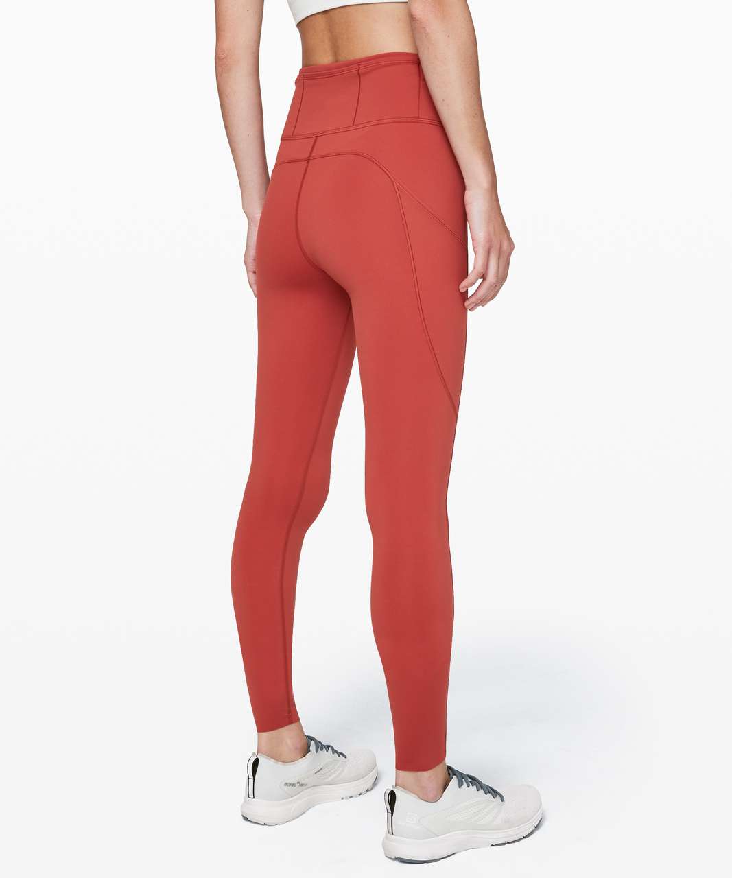Lululemon Fast and Free Tight 28" *Non-Reflective - Cayenne