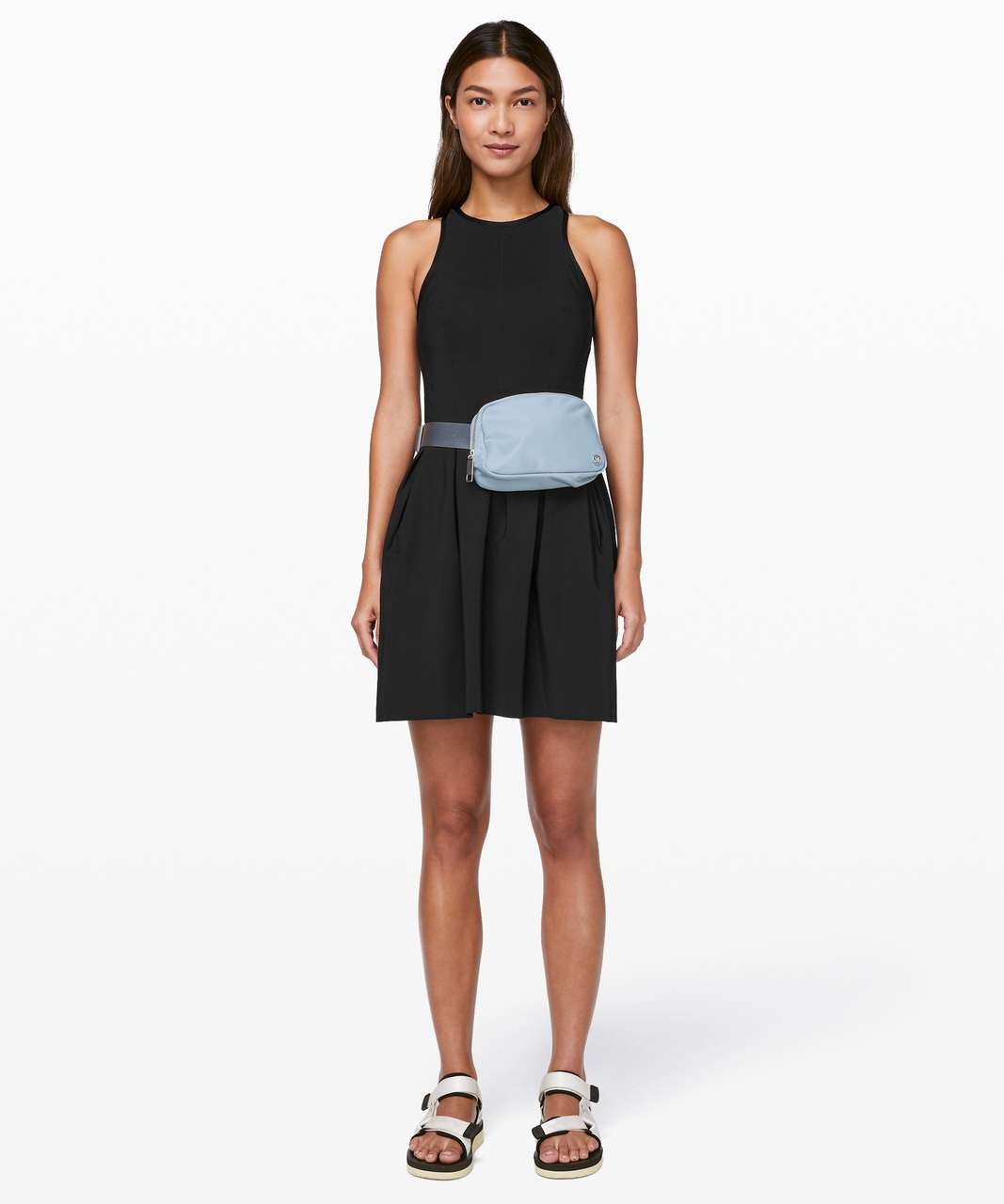 Lululemon Here To There Dress - Black / Black