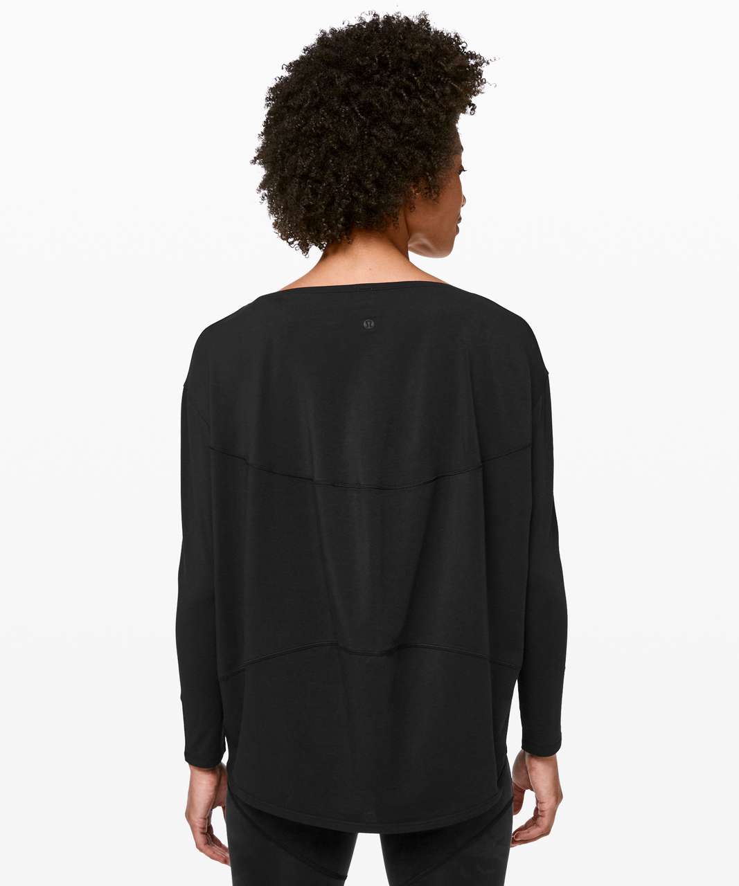 Lululemon Back In Action Long Sleeve - Black (Fourth Release)