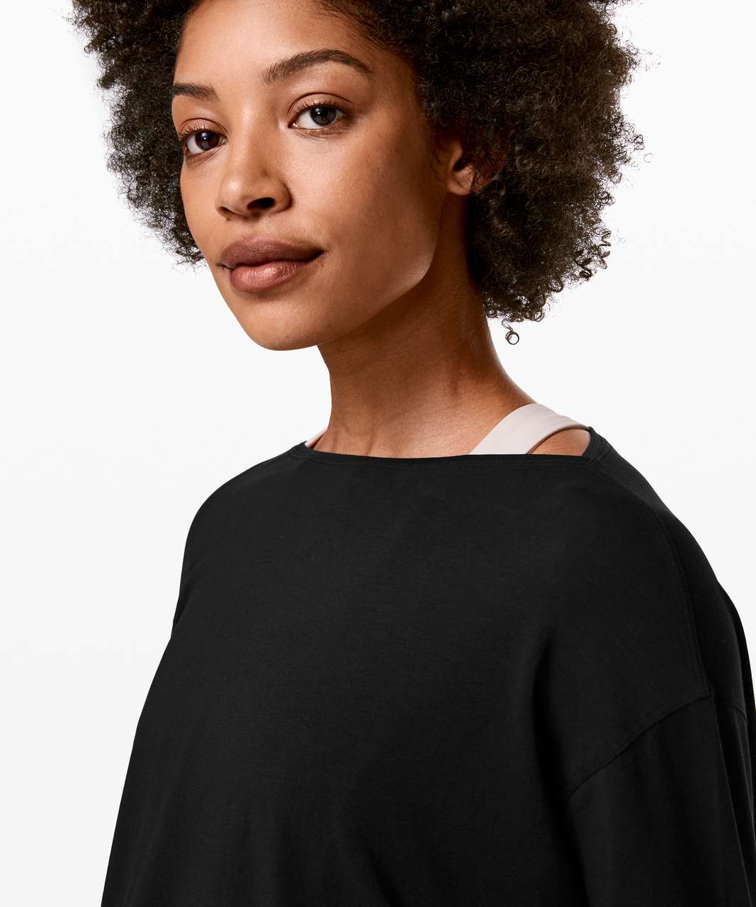 Lululemon Back In Action Long Sleeve - Black (Fourth Release)