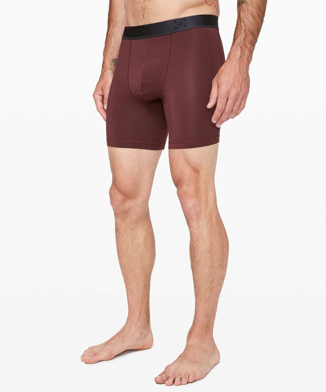 Lululemon Always In Motion Boxer *The Long One 5 Pack 7" - Heathered Core Medium Grey / Black / Maroon / Heathered Maroon