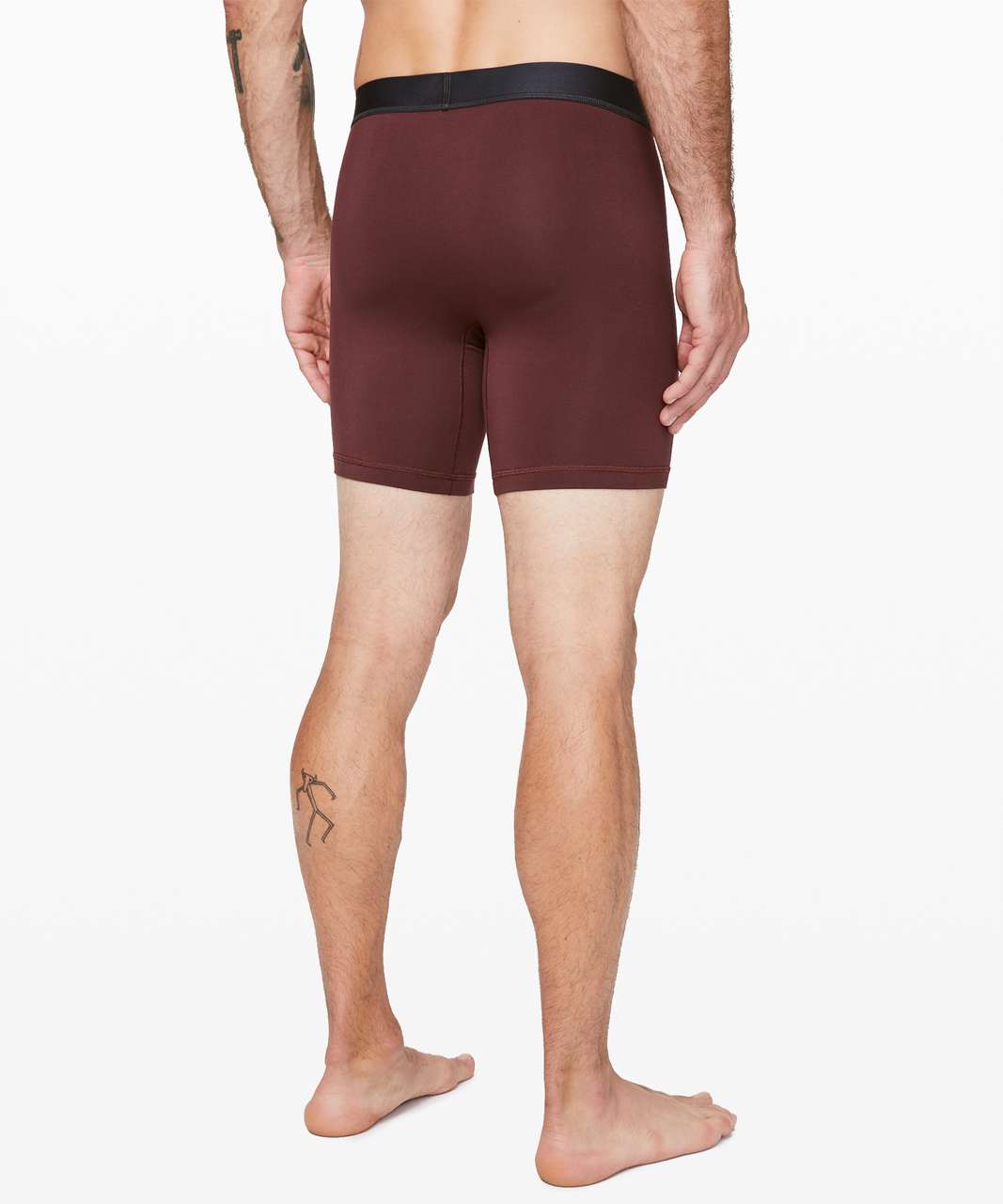 Lululemon Always In Motion Boxer *The Long One 5 Pack 7" - Heathered Core Medium Grey / Black / Maroon / Heathered Maroon