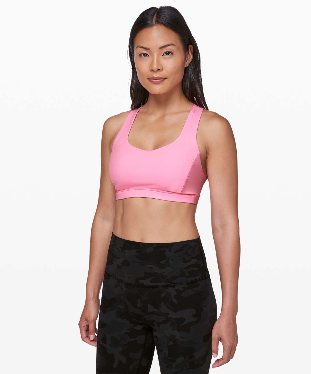 Lululemon Free To Be Serene Bra - Pink Shell